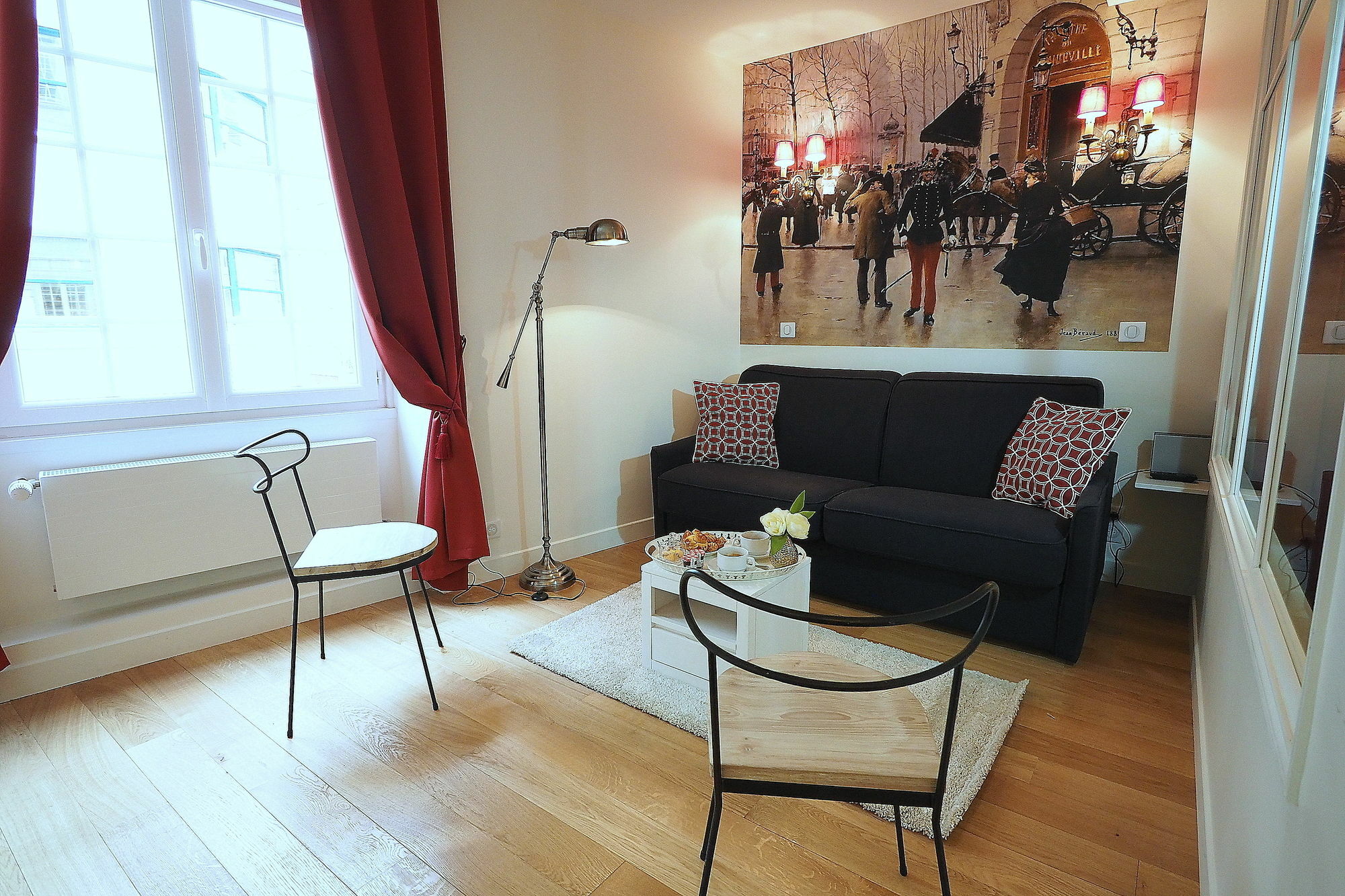 Louvre Opera Design Chicsuites Appartement Parijs